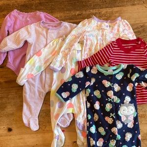 Newborn girl bundle: magnetic me, carter, cloud island